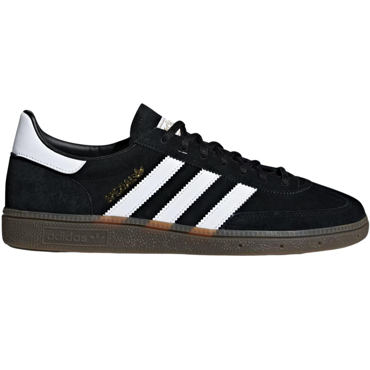 Adidas Originals Handball Spezial Men`s Casual Shoes All Colors US Sizes 7-14 - Core Black/Cloud White/Gum