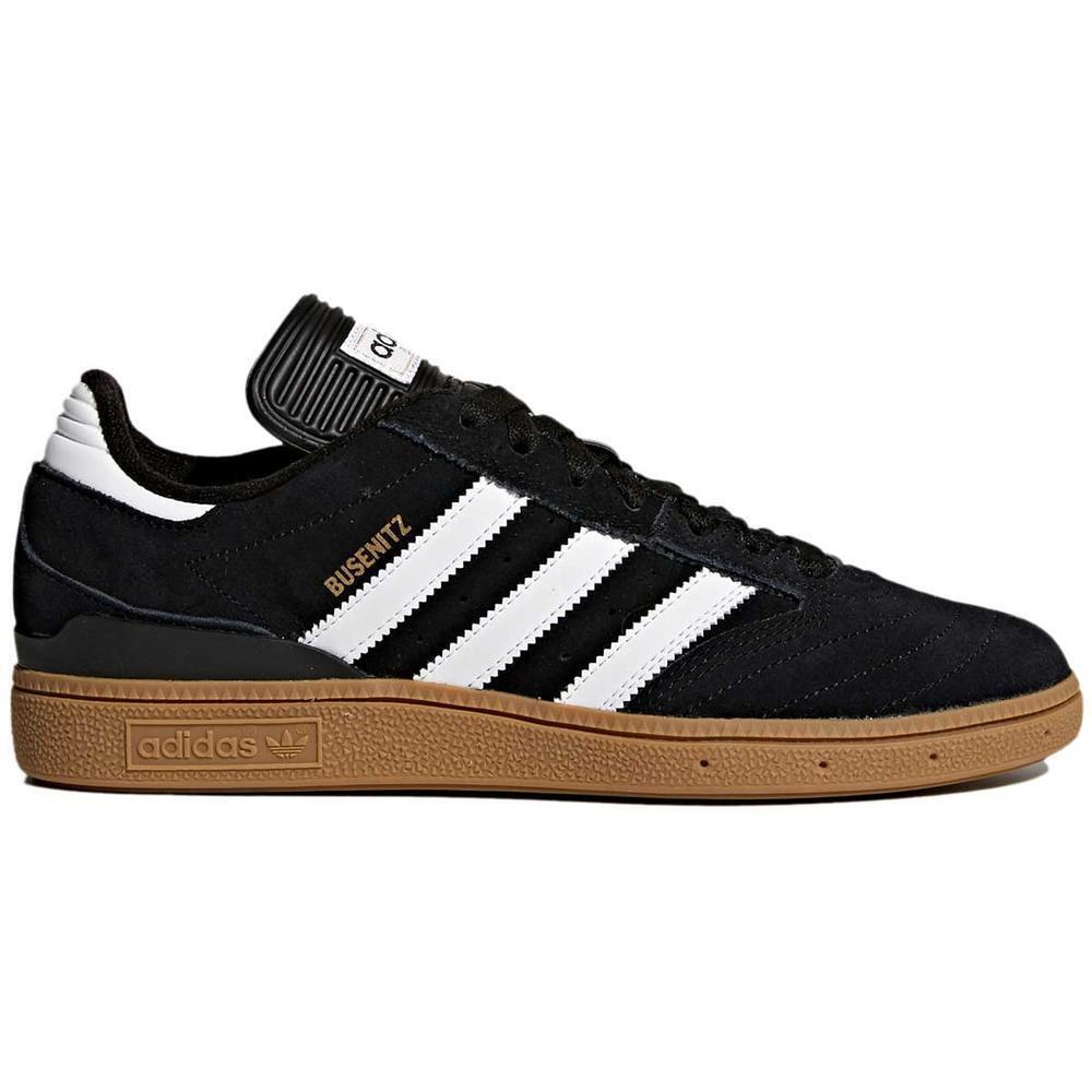 Adidas Busenitz Pro Black/white/gold Gum Mens Skate Shoe - White