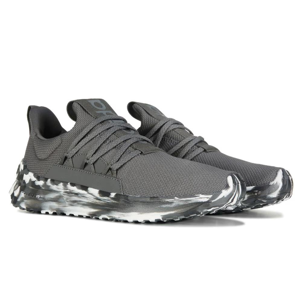 Adidas Lite Racer Adapt 5.0 Men`s Grey/white Size 8 - Grey