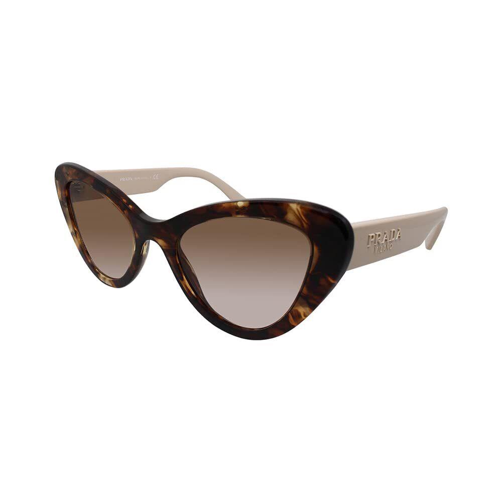 Prada Sunglasses PR13YS 07R0A6 52mm Havana / Brown Gradient Lens