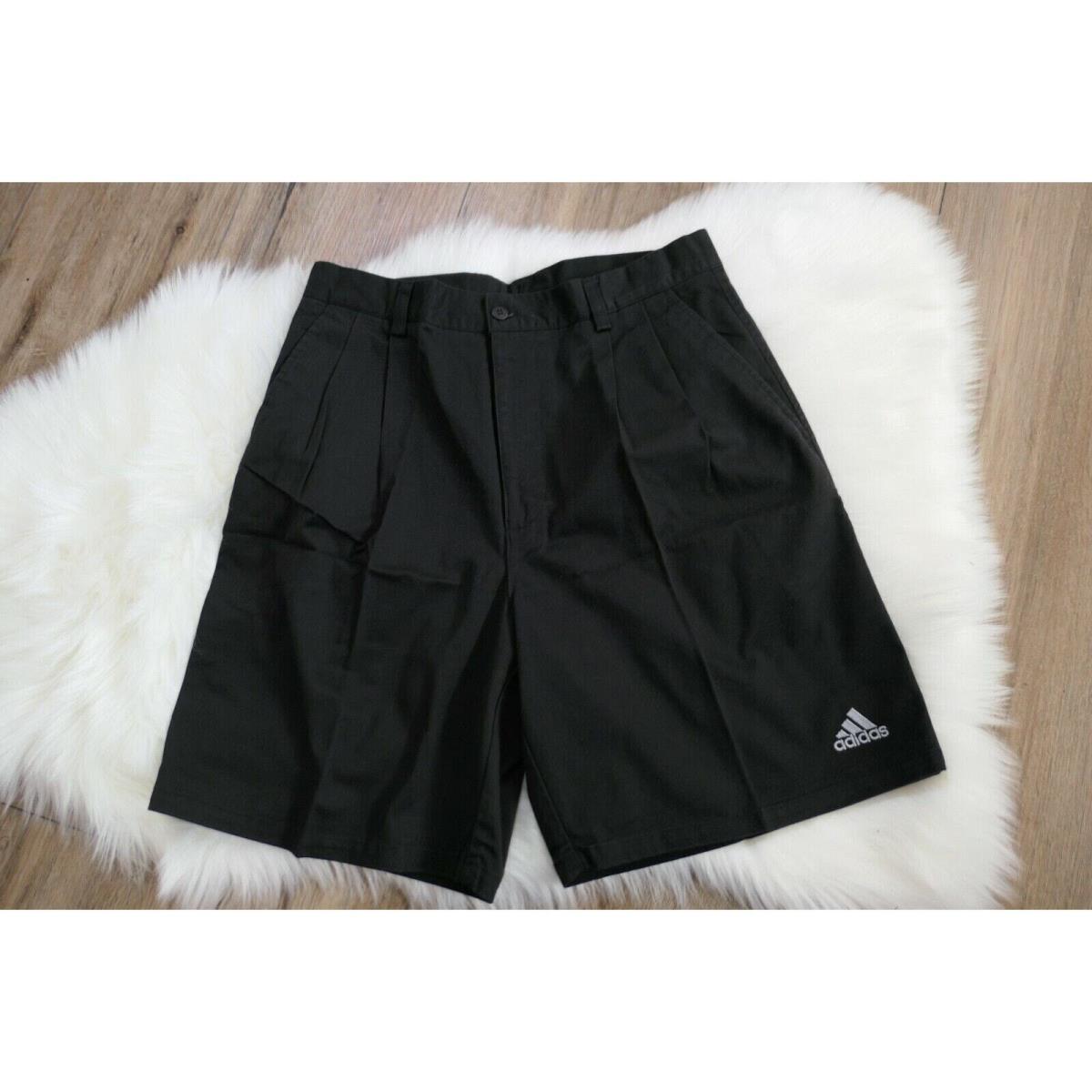 Vintage 90s Adidas Team Sideline Cotton Shorts Men`s Size 32 Waist