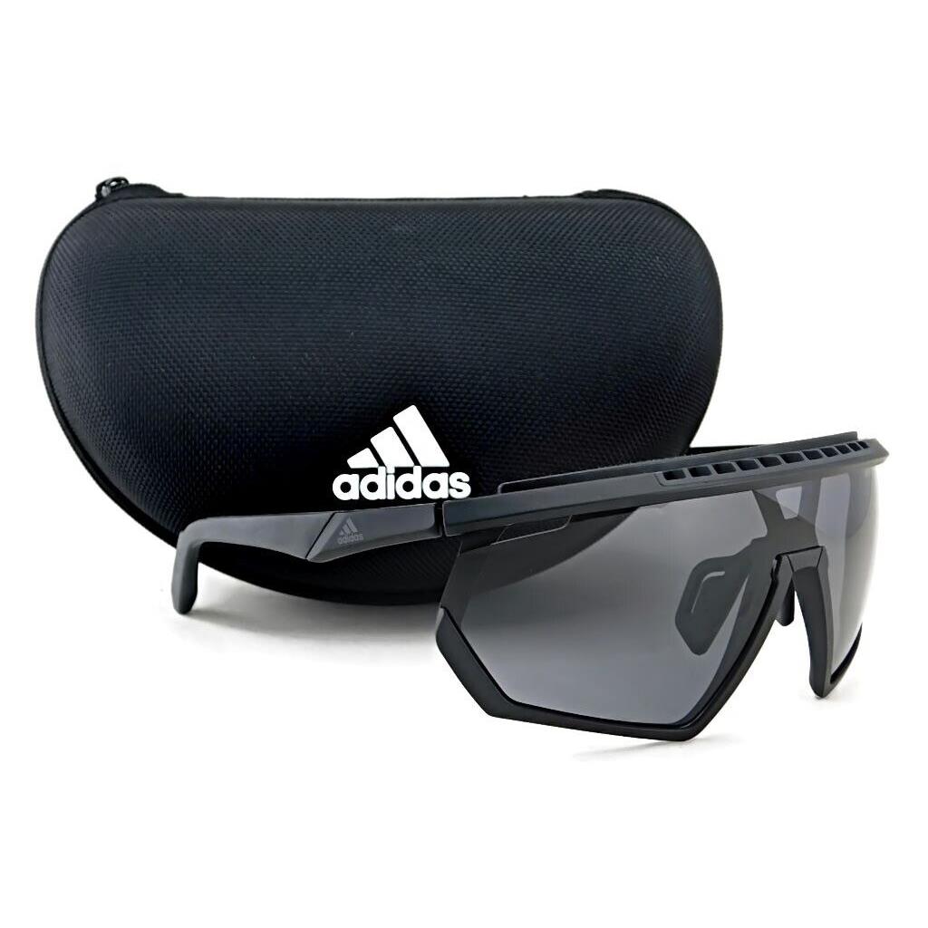 Adidas Sport Sunglasses SP0029-H 02A Matte Black / Grey Lens