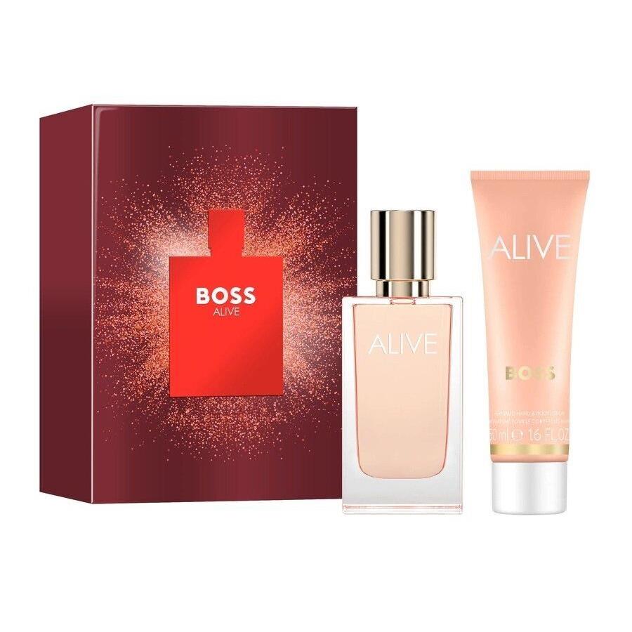 Hugo Boss Alive 1.0 oz Edp Spray+ 1.6 Lotion Womens Set Limited Edition