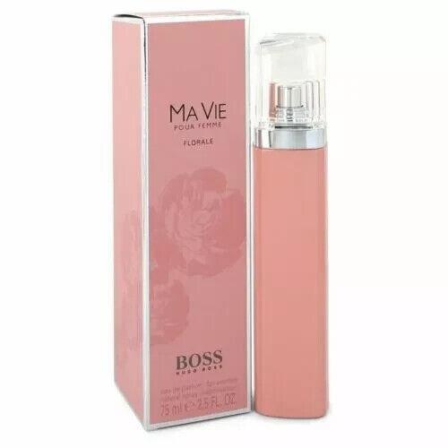 Boss Ma Vie Florale by Hugo Boss Eau De Parfum Spray 2.5oz-75ml For Women