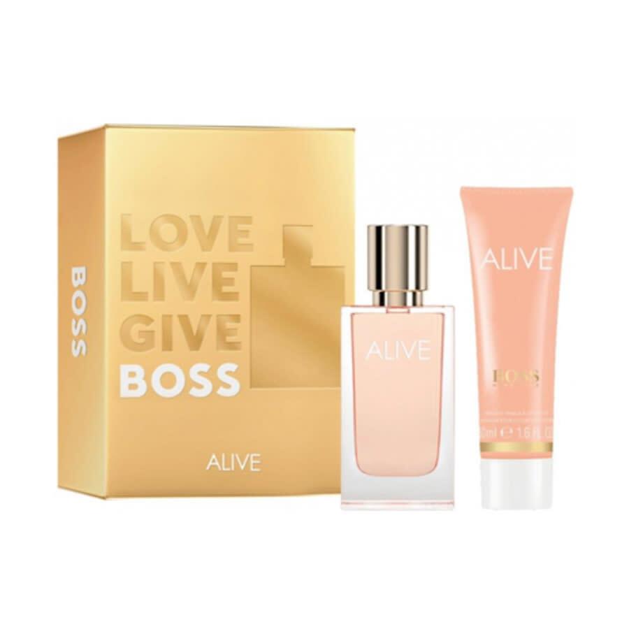 Hugo Boss Ladies Alive Gift Set Fragrances 3616304099489