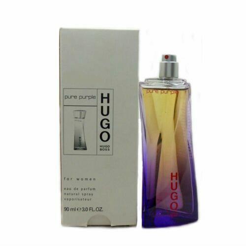 Hugo Pure Purple Hugo Boss 3 OZ /90 ML Edp Spray Tester IN White Box