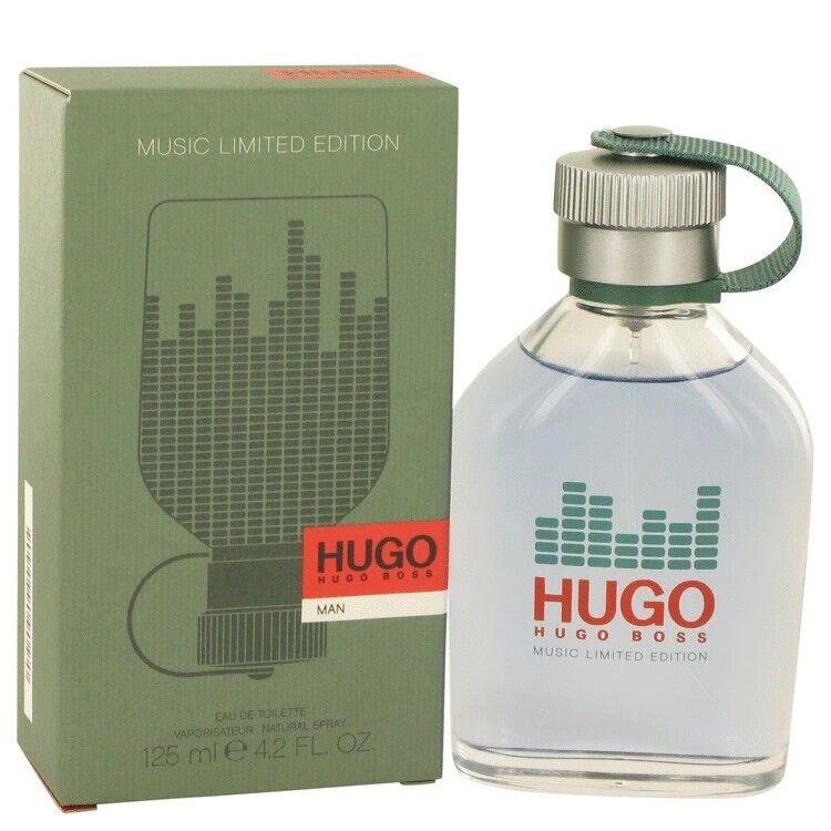 Hugo by Hugo Boss 4.2 oz 125ml Edt Men Spray Limited Edition Music Bottle