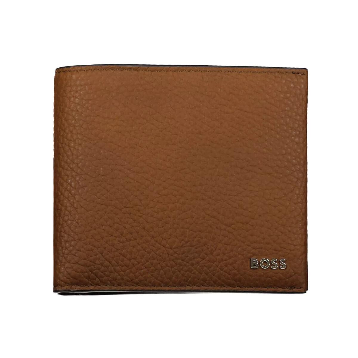 Hugo Boss Mens Wallet Brown Crosstown C 8 CC 50470783235