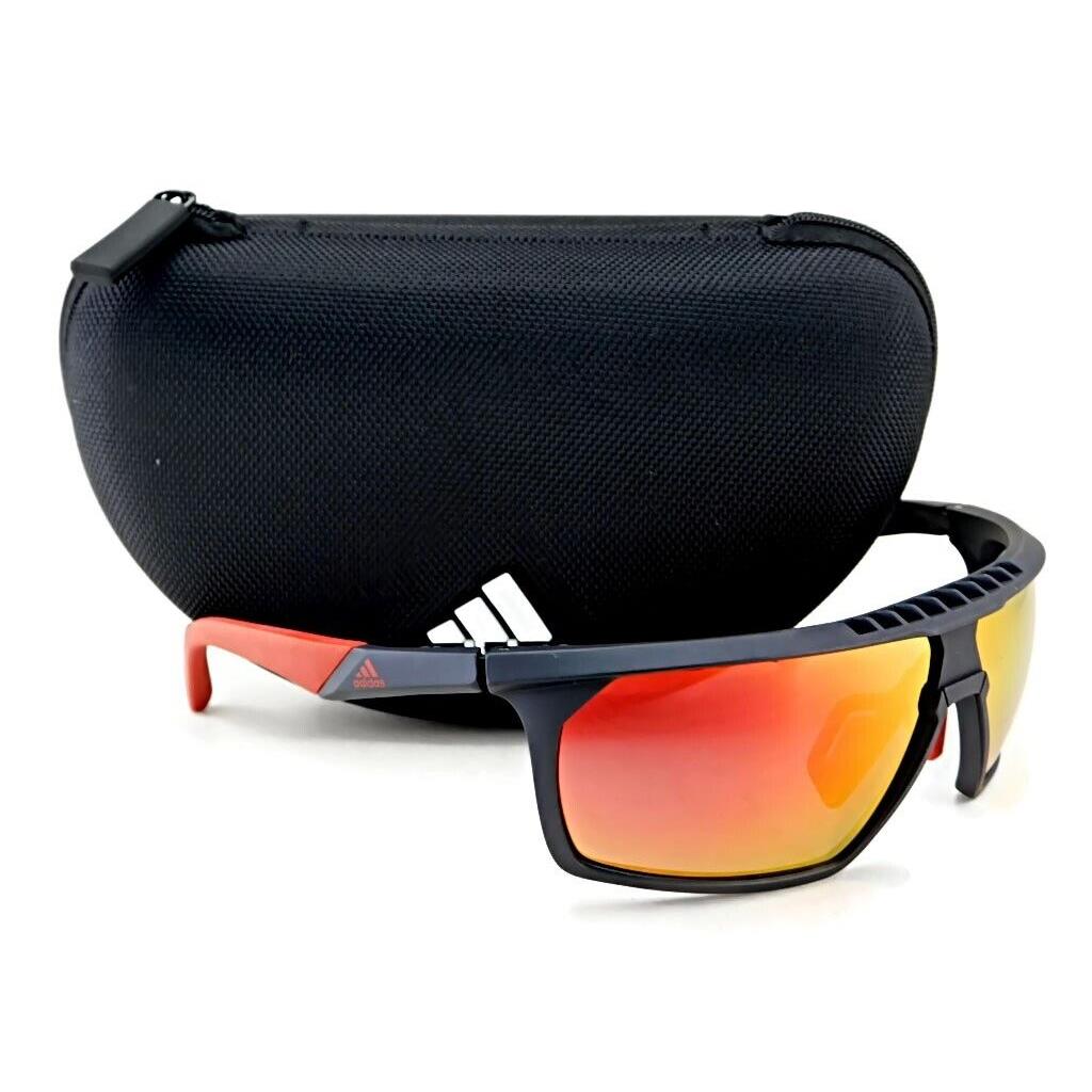 Adidas Sport Sunglasses SP0030 02L - Matte Black / Roviex Contrast Lens