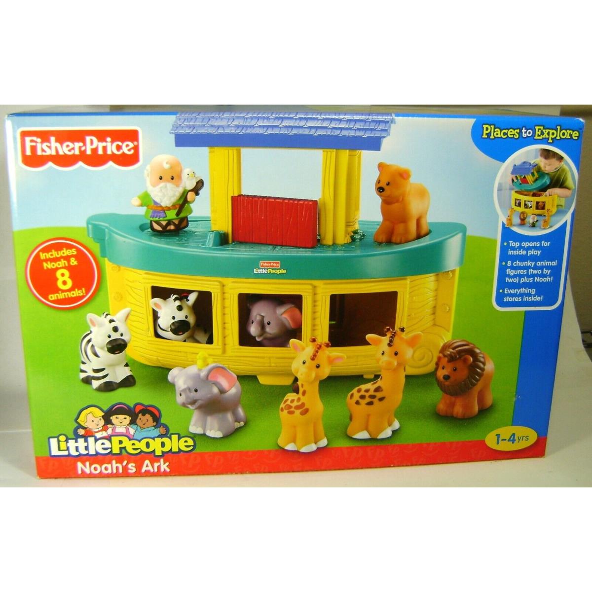 Little People Noah`s Ark Toy Playset Toys Animals Fisher-price 37376 Nisb