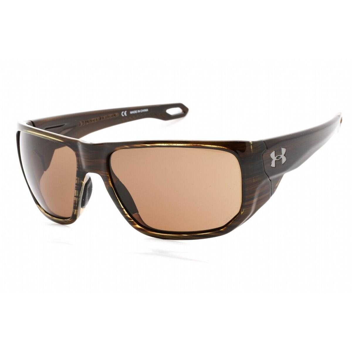 Under Armour UAATTACK2-W18H5-63 Sunglasses Size 63mm 130mm 16mm Brown Men