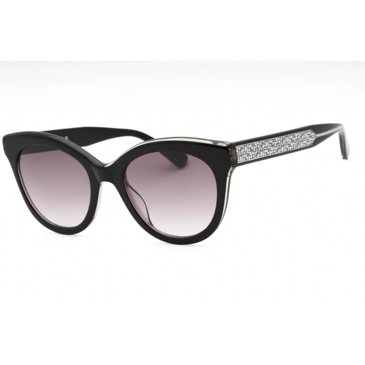 Longchamp Women`s Sunglasses Black Plastic Cat Eye Full Rim Frame LO698S 001