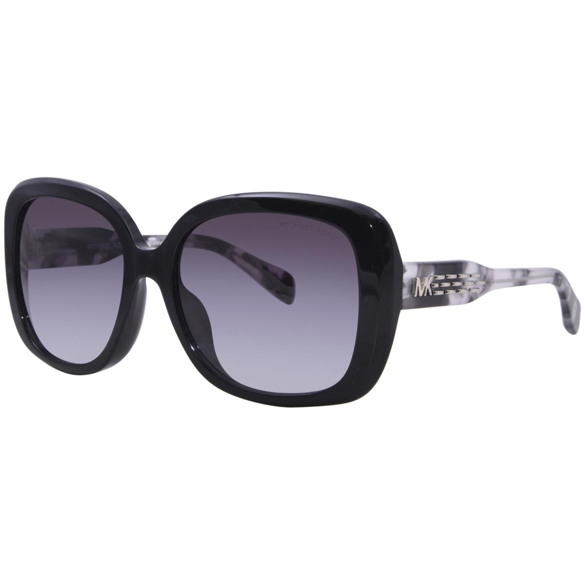 Michael Kors Klosters MK2081F 30058G Sunglasses Women`s Black/grey Gradient 56mm