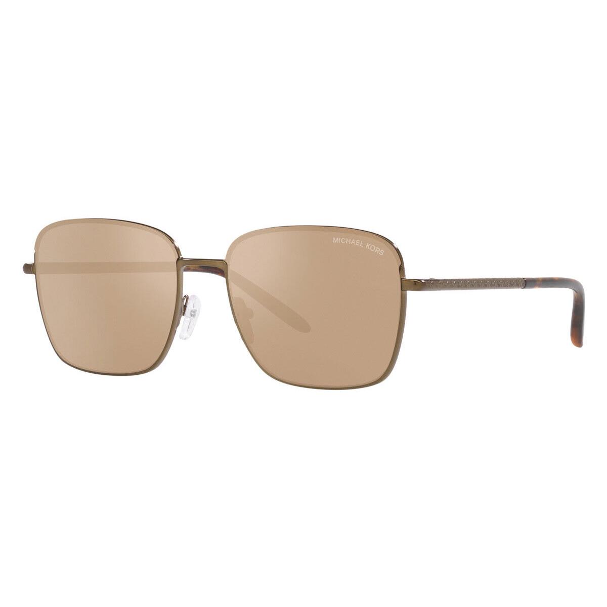 Michael Kors Men`s Burlington 57mm Matte Husk Sunglasses MK1123-10017P-57