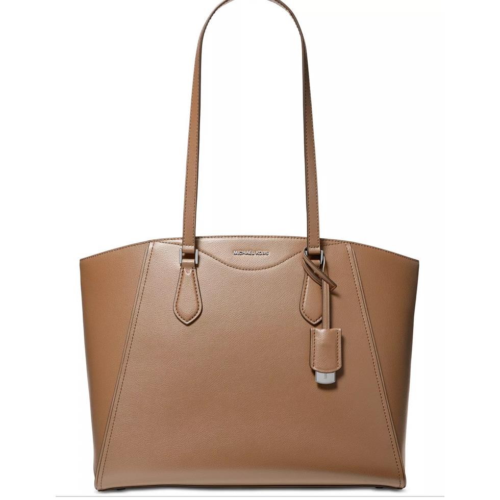 Michael Kors Large Leather Tote Driftwood