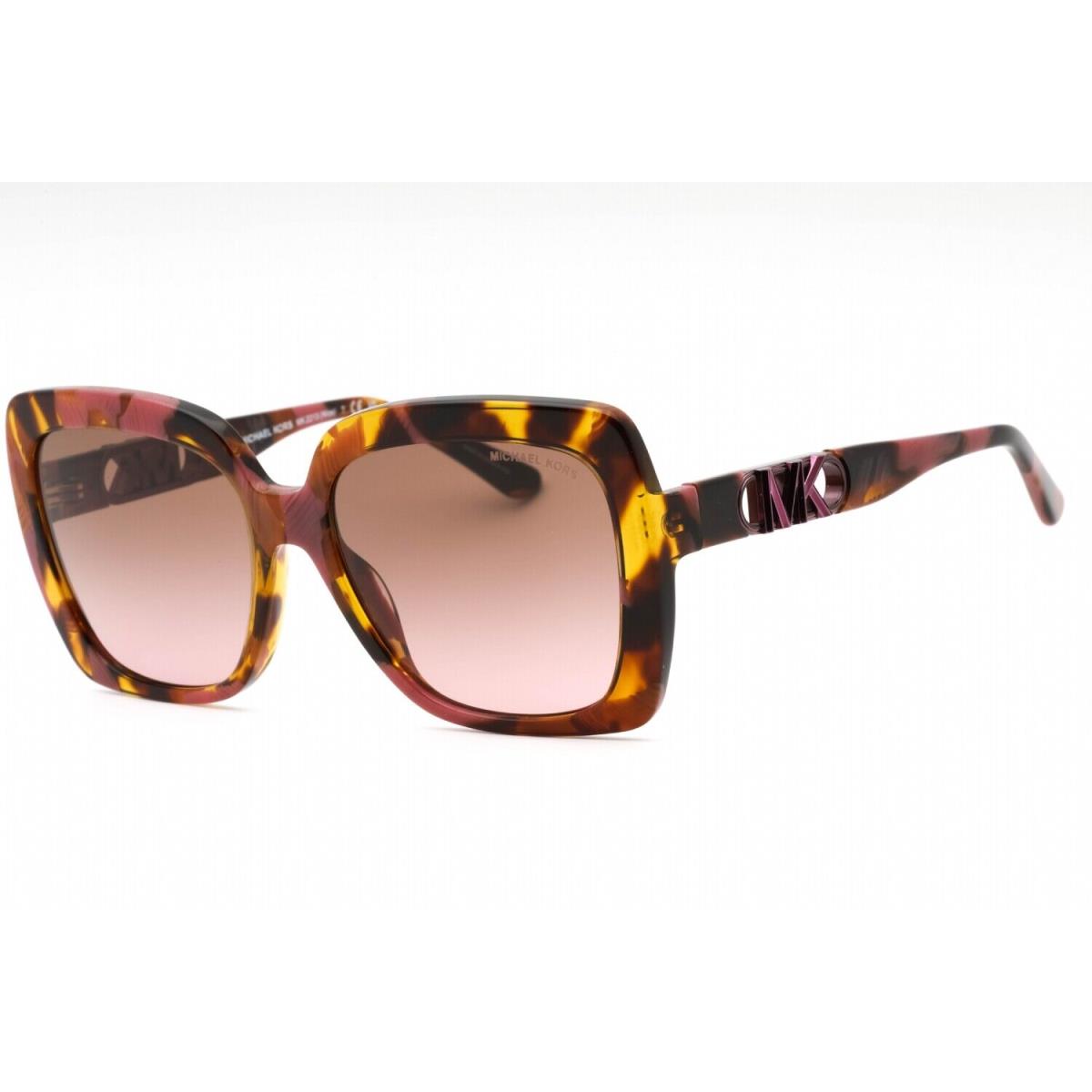 Michael Kors 0MK2213-39989T Plum Graphic Tortoise Sunglasses