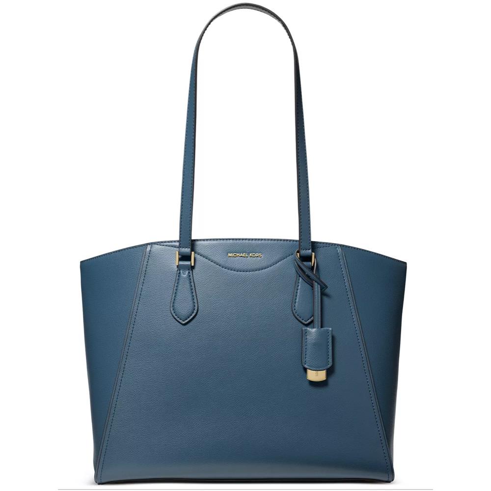 Michael Kors Large Leather Tote DK Chambra