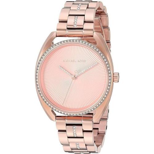 Michael Kors Libby Pav Rose Gold-tone Women`s Watch MK2670