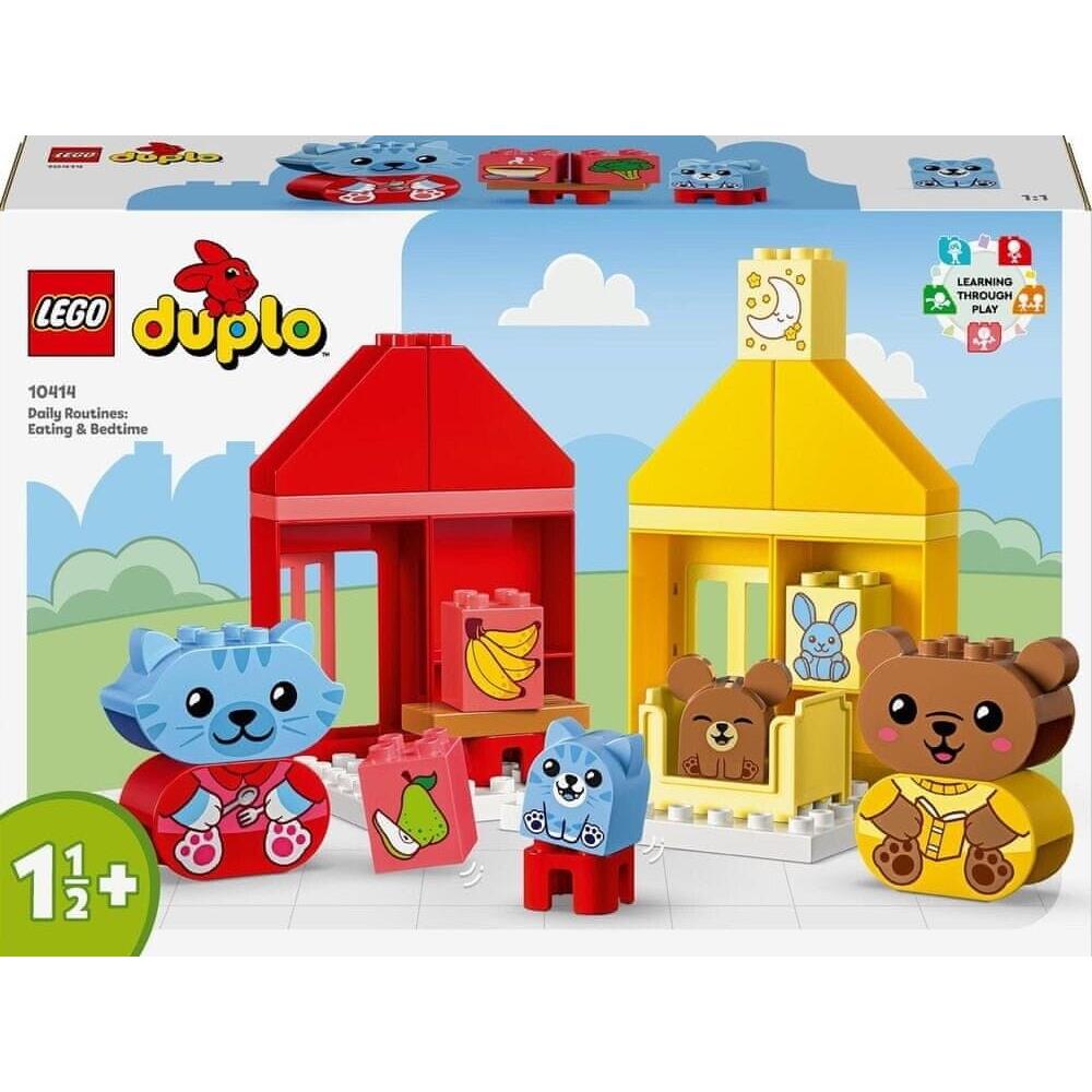 Lego Duplo Daily Routines: Eating Bedtime 10414 Toy Building Kit 28 Pcs