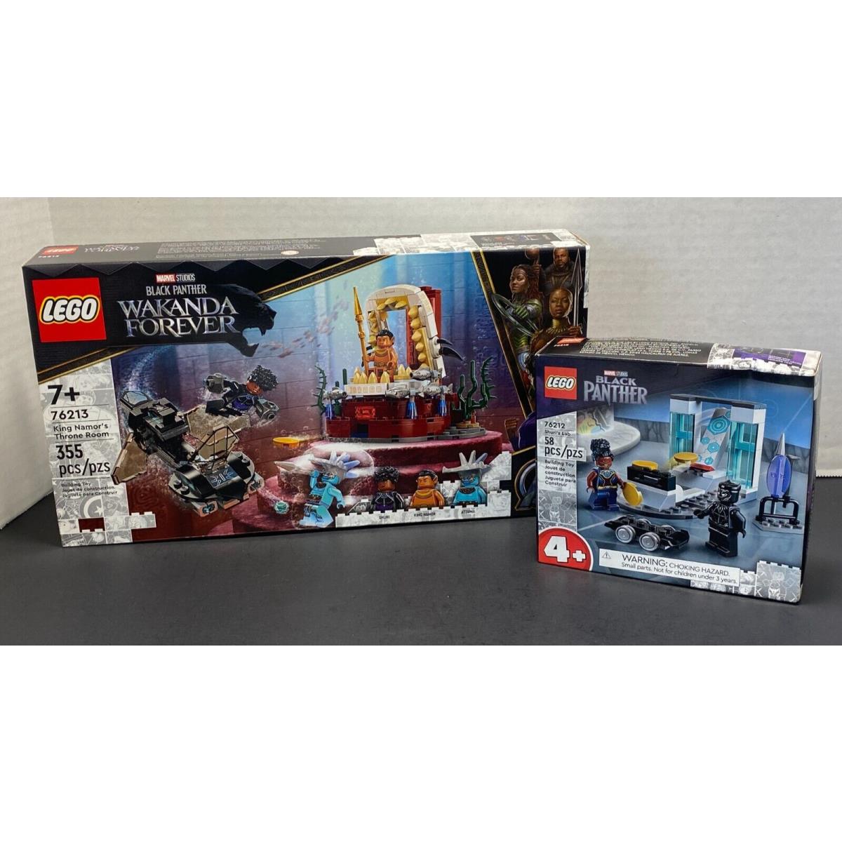 Lego Marvel Studios Black Panther Wakanda King Namor s Throne Room Shuri`s