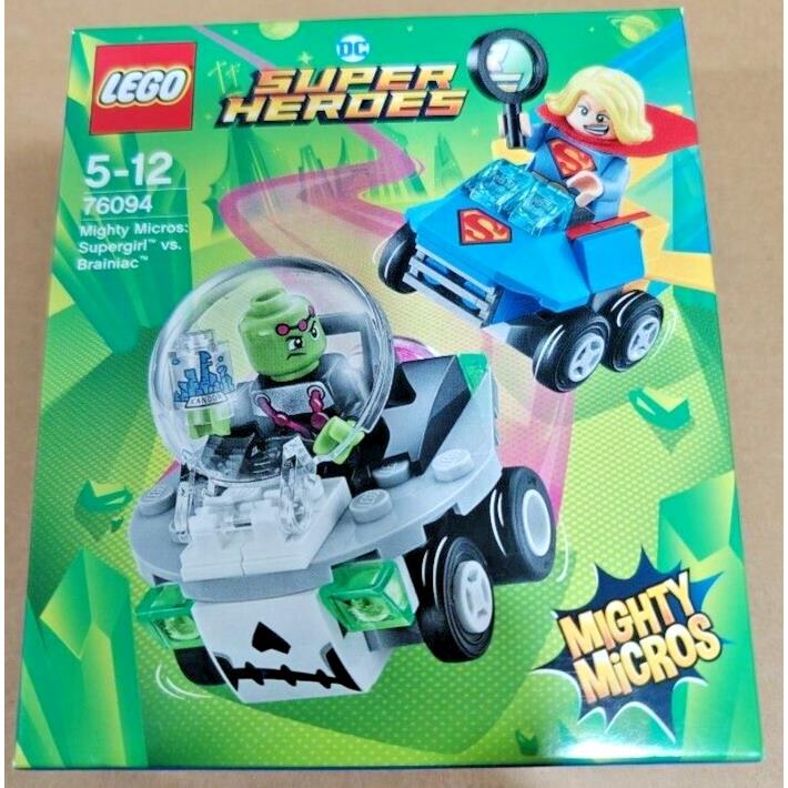 Lego Super Heroes Mighty Micros: Supergirl Vs. Brainiac 76094 Kit 80 Pcs