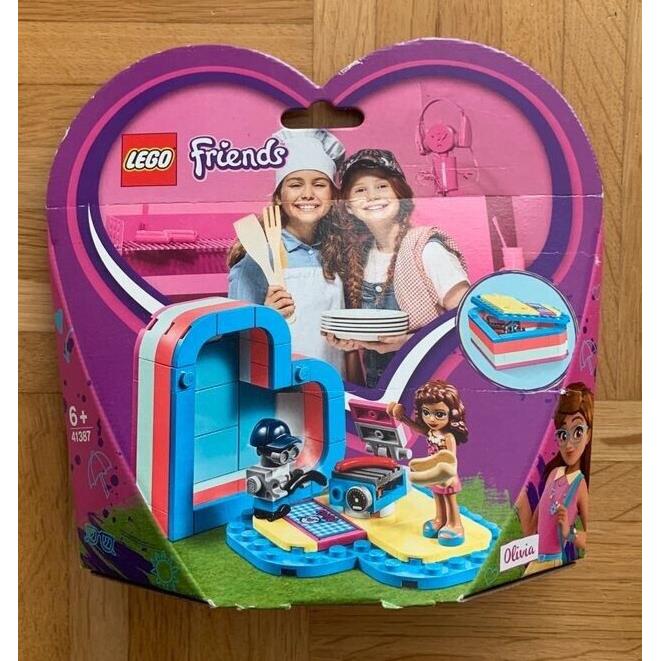 Lego Friends Olivia`s Summer Heart Box 41387 Toy Building Kit 93 Pcs