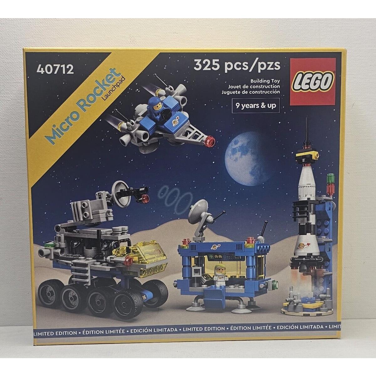 Lego Space Micro Rocket Launchpad 40712 - Limited Edition 325 Pcs