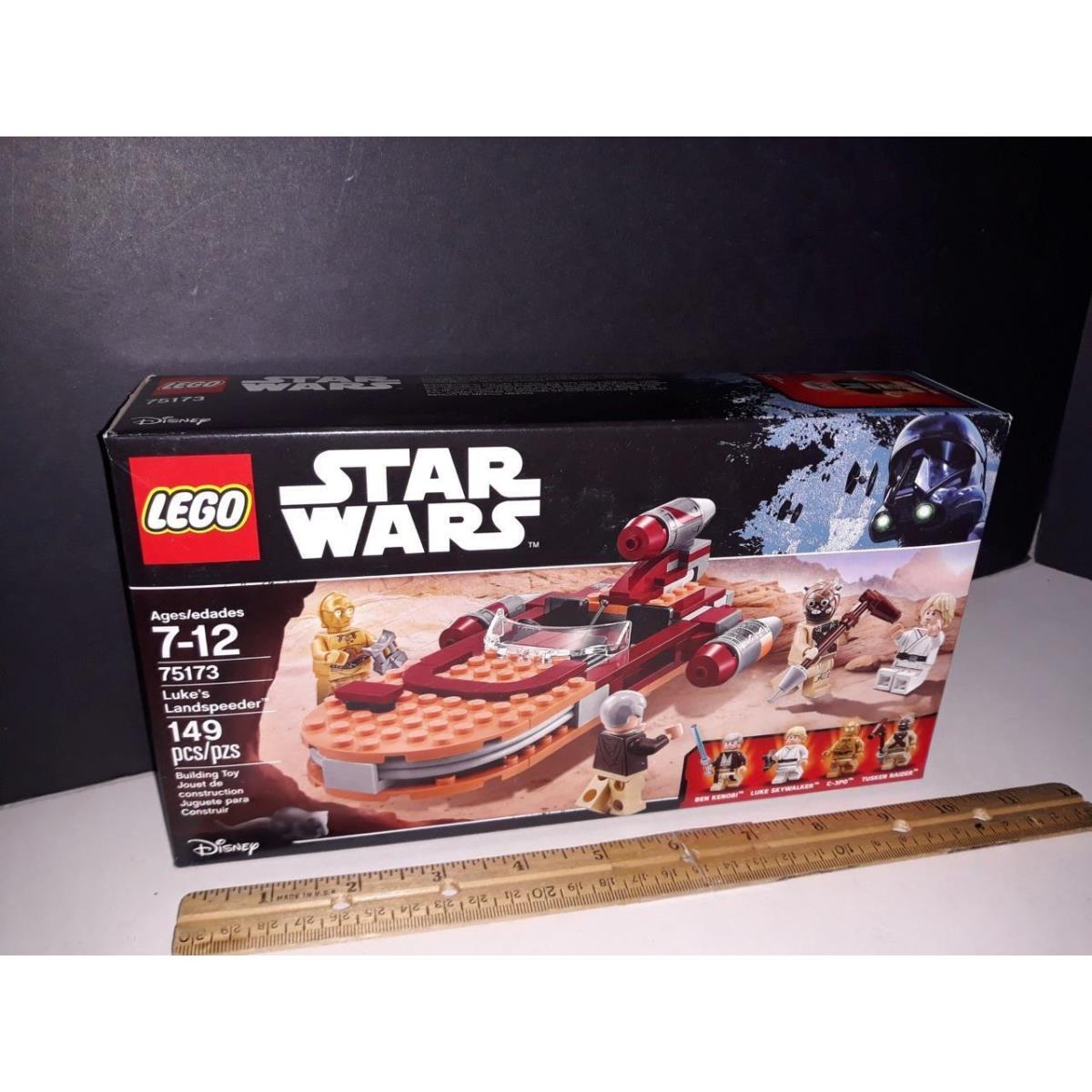 Star Wars Luke`s Landspeeder - Lego 75173 - Box - 149 Pieces - Retired