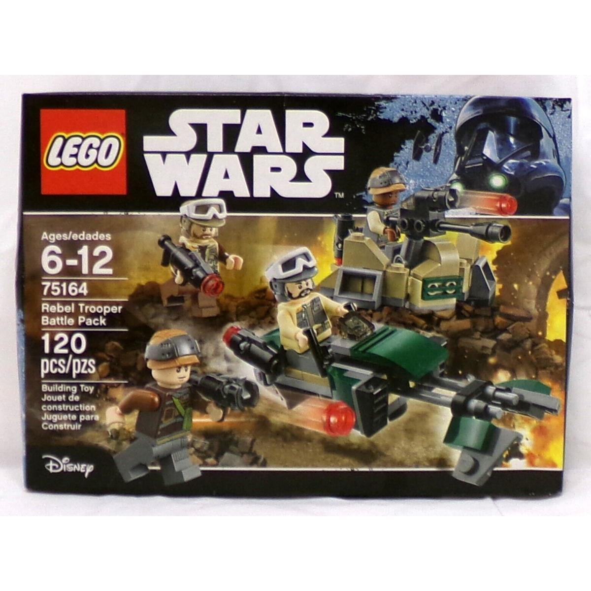 Lego Star Wars 75164 Rebel Trooper Battle Pack 120 Piece Set