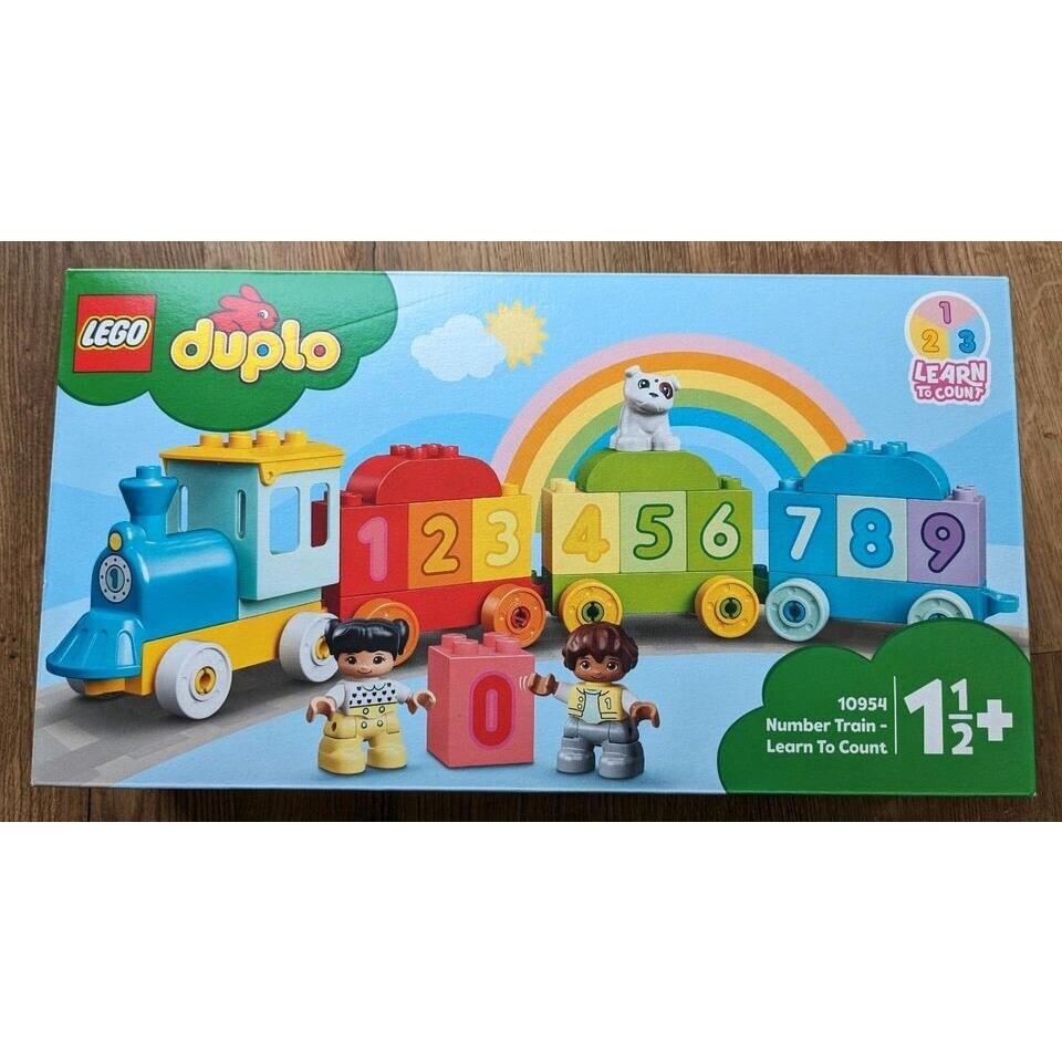 Lego Duplo Number Train - Learn To Count 10954 Toy Building Kit 23 Pcs