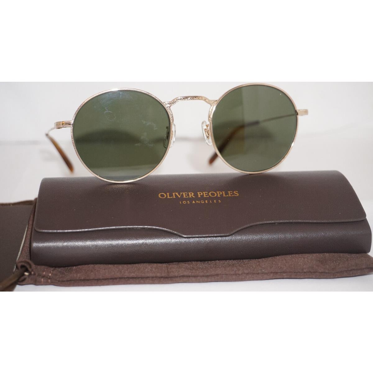 Oliver Peoples Sunglasses Weslie Gold Green OV1282ST 529252 49 20 145