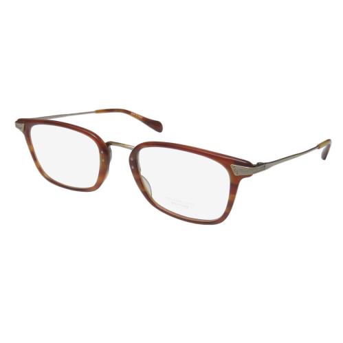 Oliver Peoples Boxley Eyewear Myb/ag 48-20-140 Brown Unisex Designer Metal