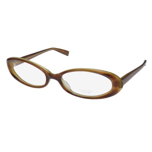 Oliver Peoples Audrey Eyeglass Frame Full-rim Brown Cat Eye Womens 52-17-140