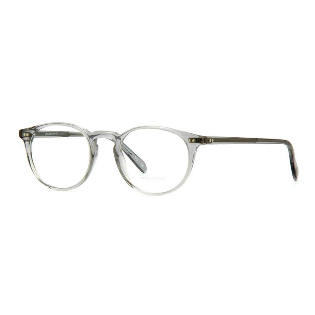 Oliver Peoples Riley-r OV 5004 Workman Grey Brushed Silver 1132 47mm Eyeglasses