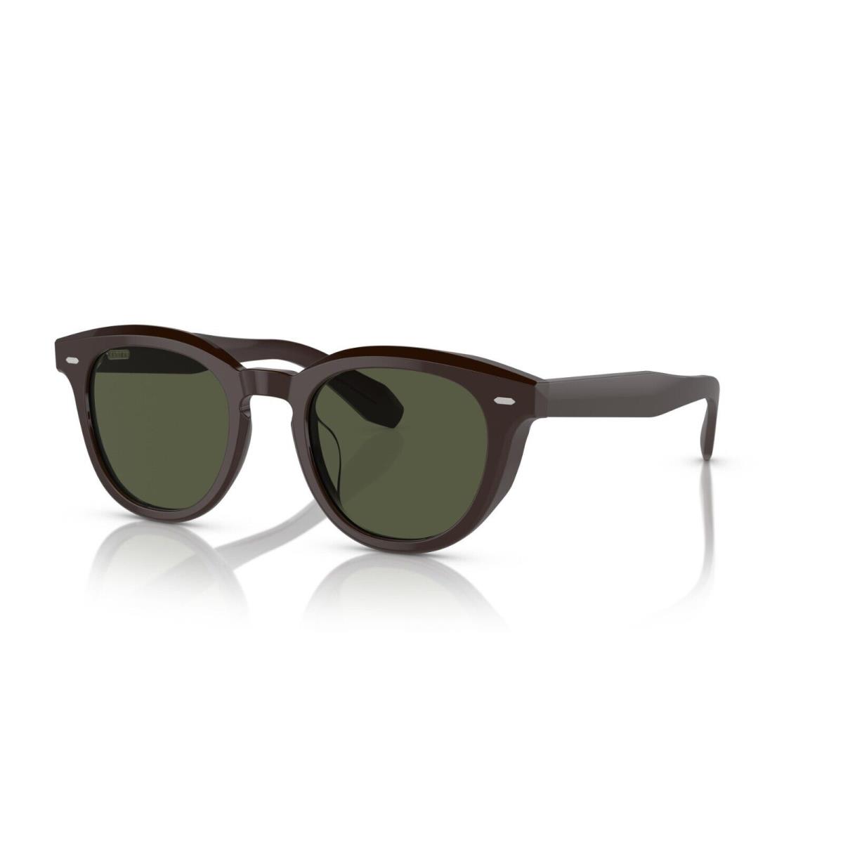 Oliver Peoples N.05 Sun OV 5547SU Kuri Brown/G-15 Green 1772/52 Sunglasses