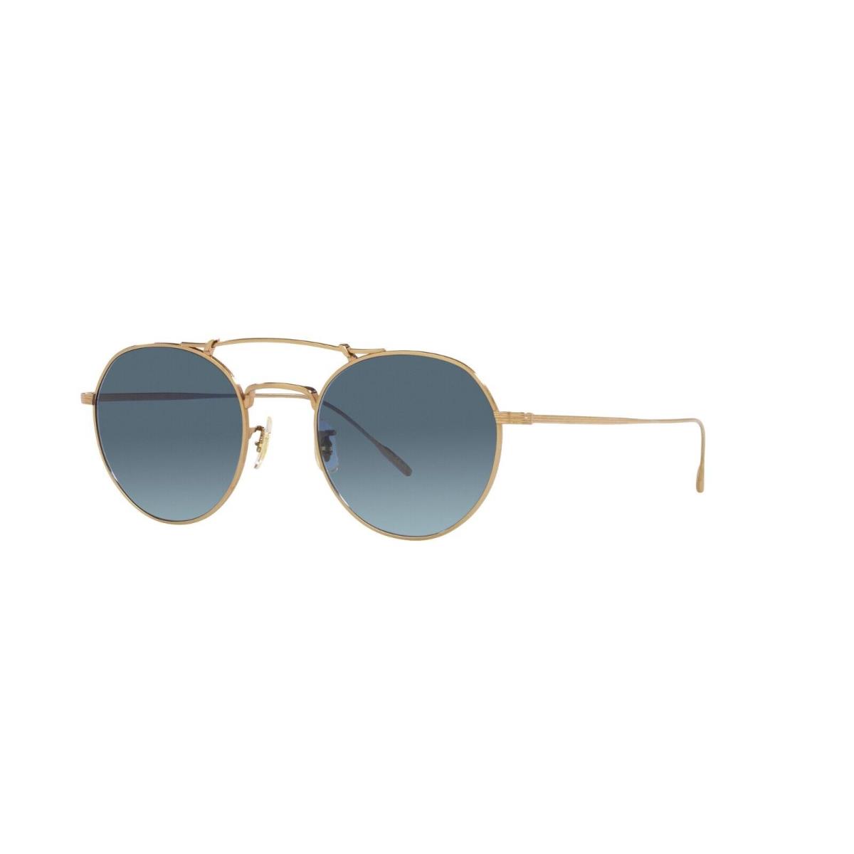 Oliver Peoples Reymont OV 1309ST Gold/marine Shaded 5292/Q8 Sunglasses