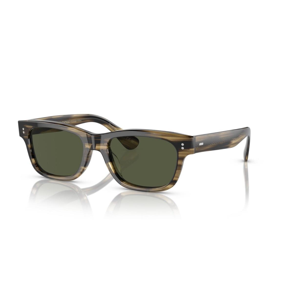 Oliver Peoples Rosson Sun OV 5540SU Olive Smoke/G-15 Green 1719/52 Sunglasses