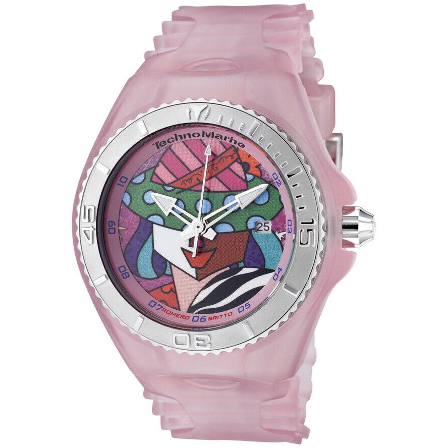 Lady`s Technomarine Britto 108038 Baby Pink + Extra Band and Cover