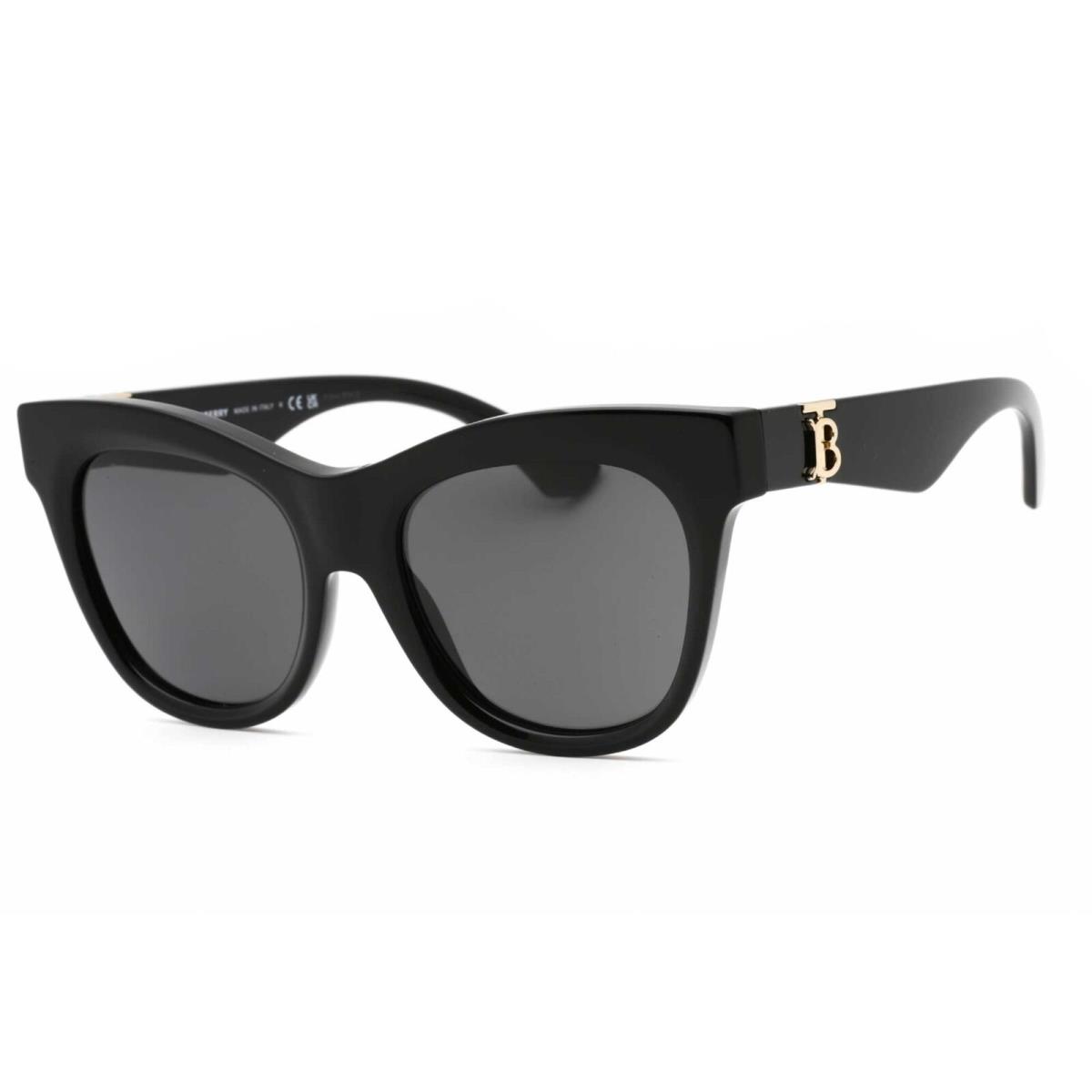 Burberry Women`s Sunglasses Black Plastic Cat Eye Full Rim Frame 0BE4418F 300187