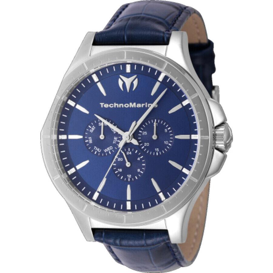 Technomarine Moonsun Quartz Blue Dial Men`s Watch TM-822027