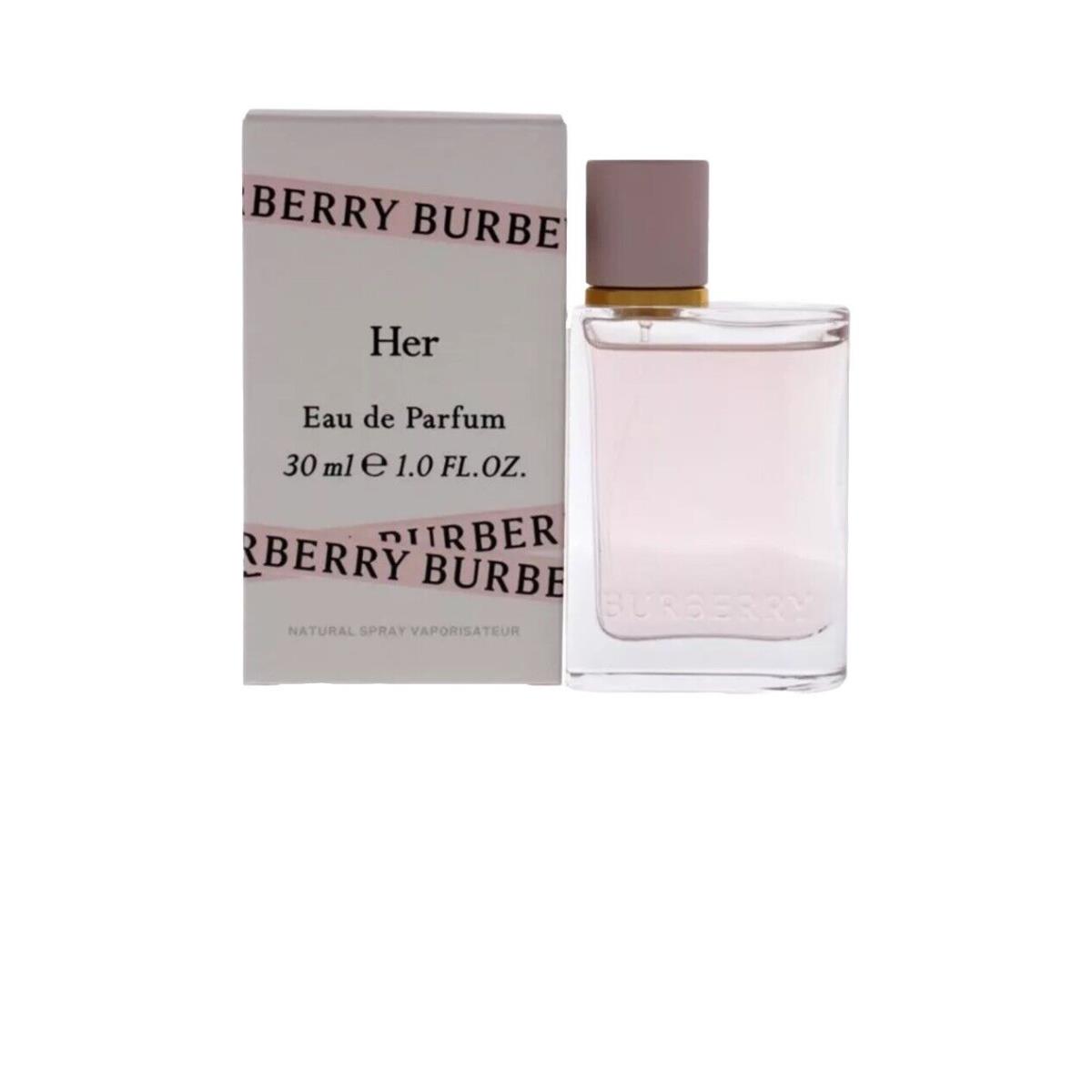 Burberry Her by Burberry Eau de Parfum Spray 1 Fl. oz 30 Ml Damage Box