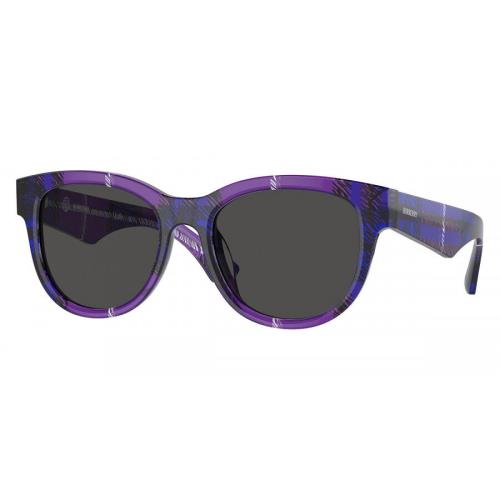 Burberry Women`s 54mm Checker Violet Sunglasses BE4432U-411387-54