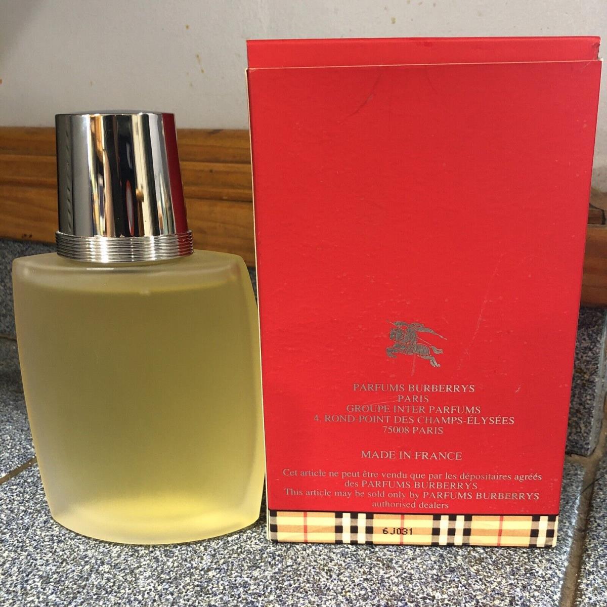 Burberry London For Men After Shave Dab on 3.3 Oz. Red Box Old Formula Fash Brands