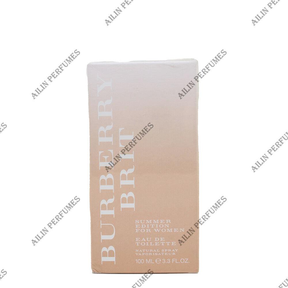 Brit Summer Edition by Burberry 3.3 oz 100 ml Eau de Toilette Spray Women