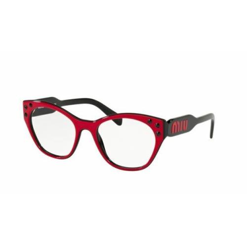 Miu Miu Eyeglasses VMU02R 105-101 Red Frames 50MM Rx-able ST
