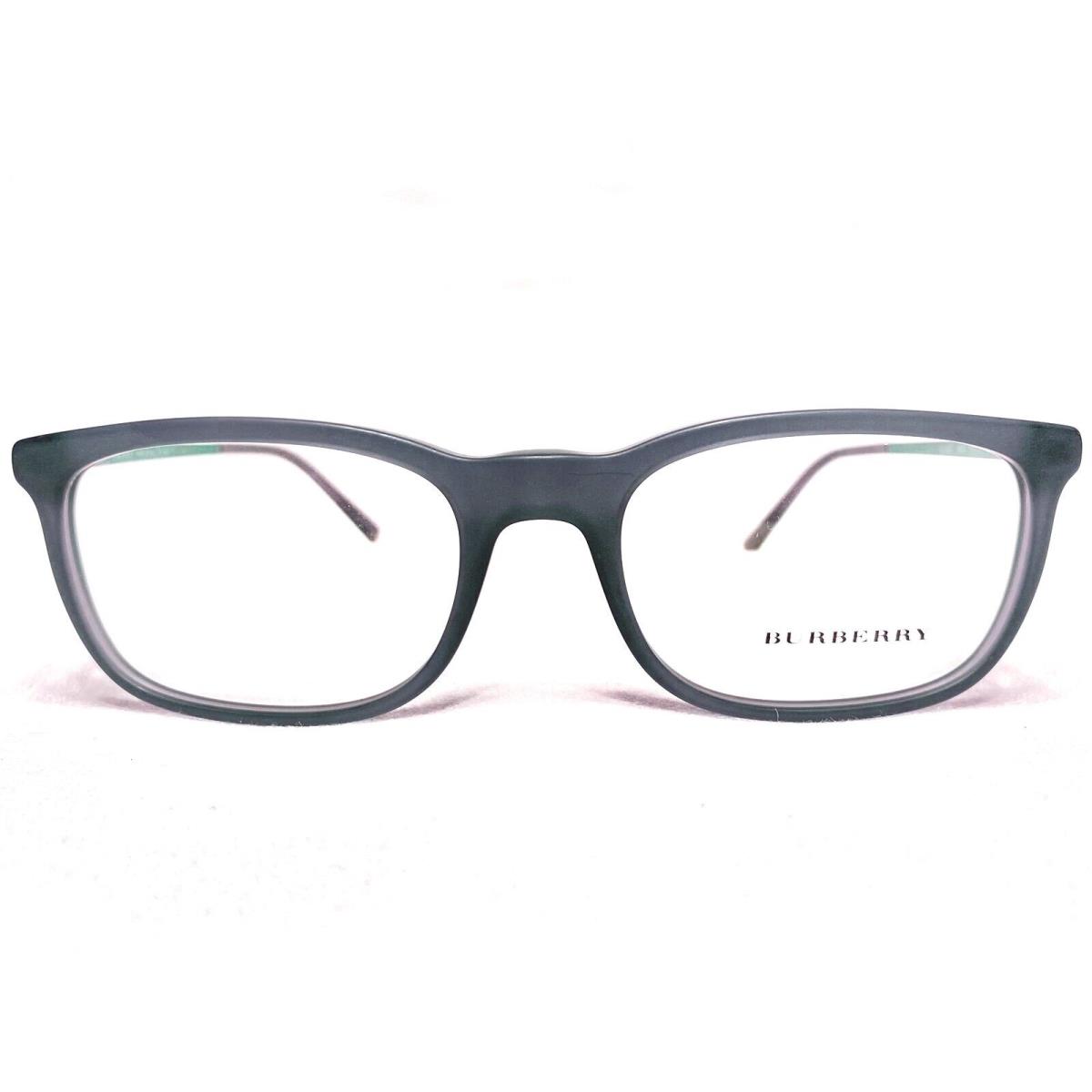 Burberry B2267 3693 Mens Matte Grey Rectangle Modern Eyeglasses Frames 53/18