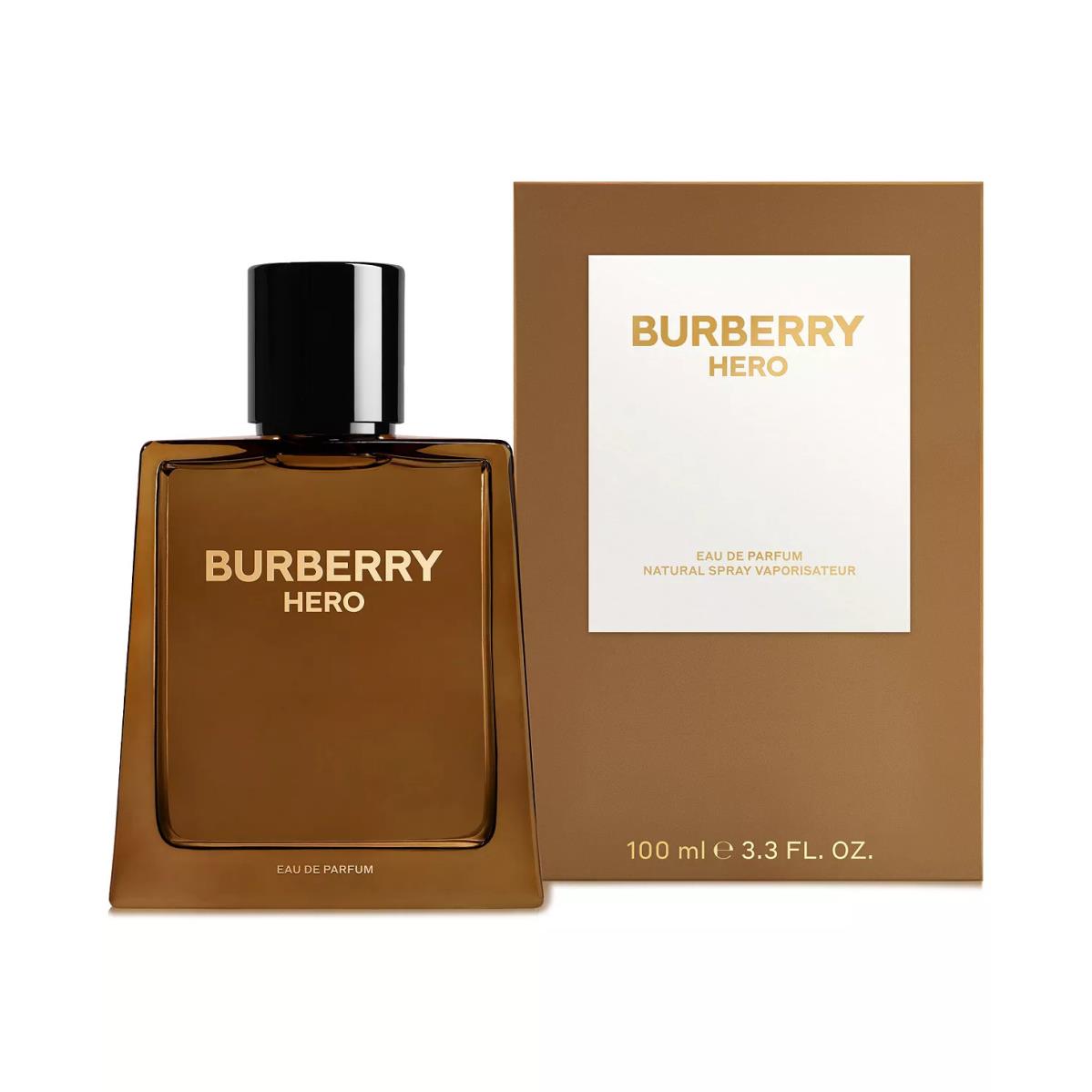 Burberry Hero by Burberry 3.3oz Eau de Parfum For Men Box