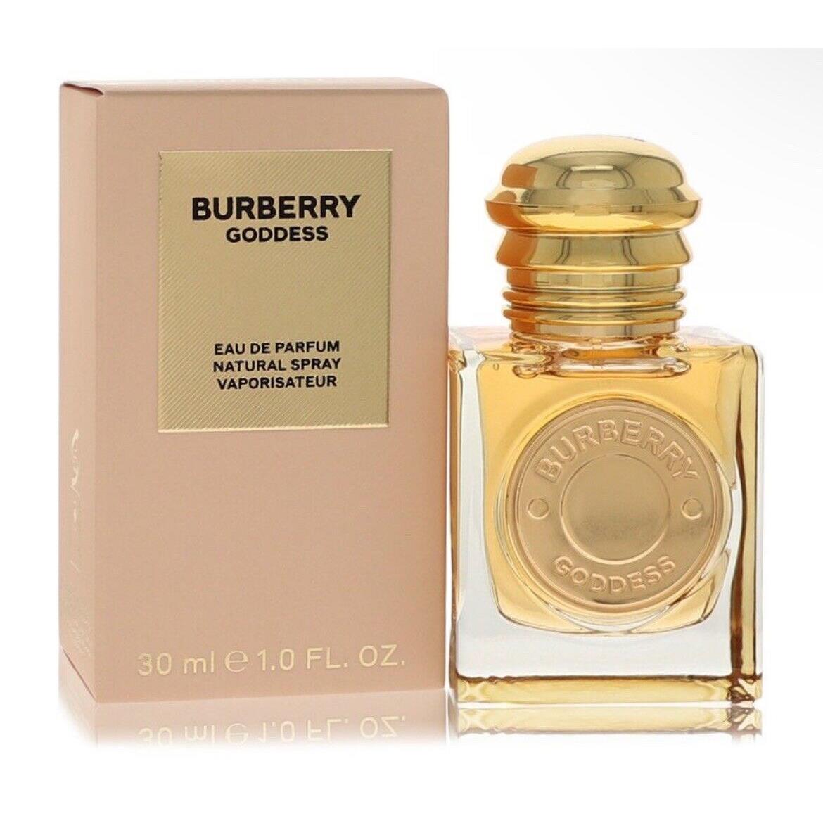 Burberry Goddess Perfume 1 oz Eau De Parfum Refillable Spray Box