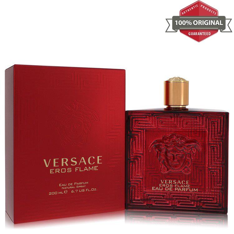 Versace Eros Flame Cologne 6.7 oz Edp Spray For Men by Versace