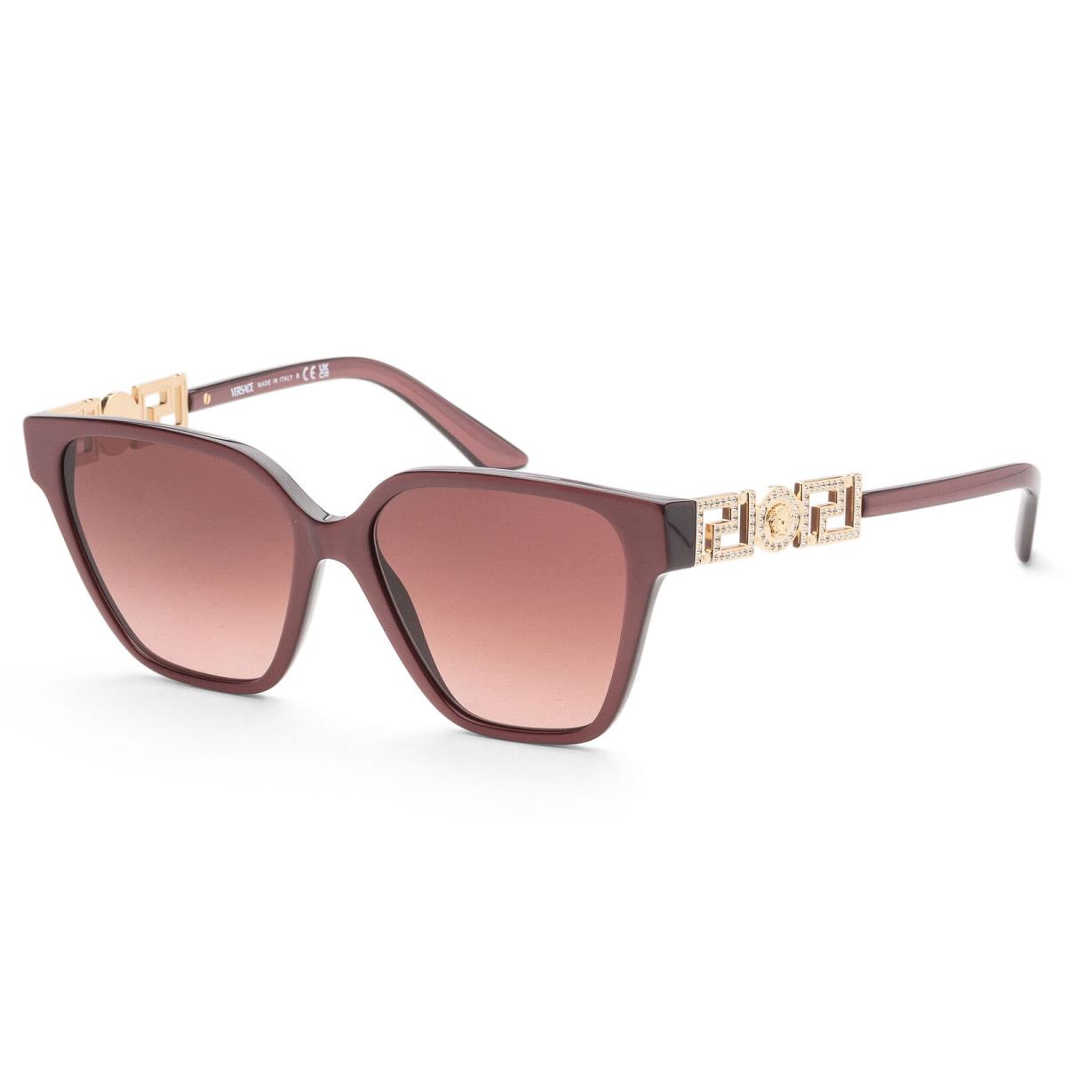 Versace Women`s 56mm Perla Dark Ruby Sunglasses VE4471B-54755M-56